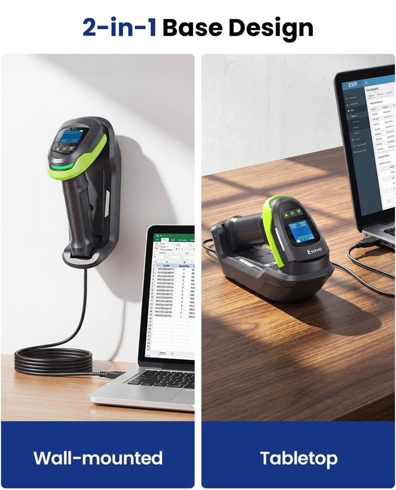 (New) Wireless Barcode Scanner with Screen - photo 3