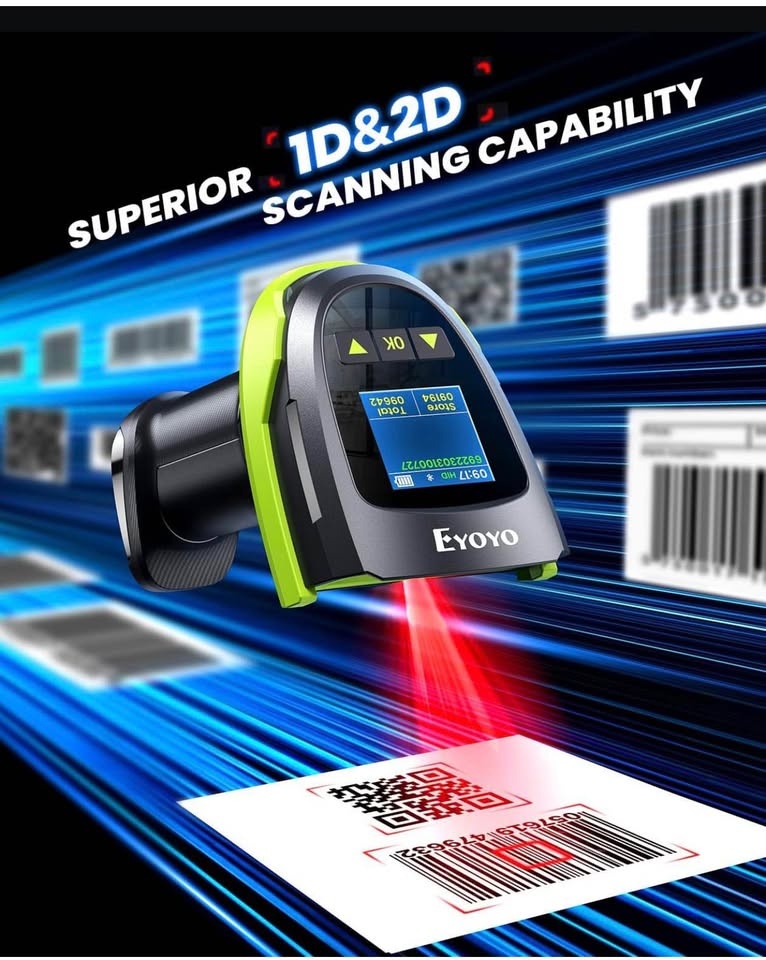 (New) Wireless Barcode Scanner with Screen - photo 4