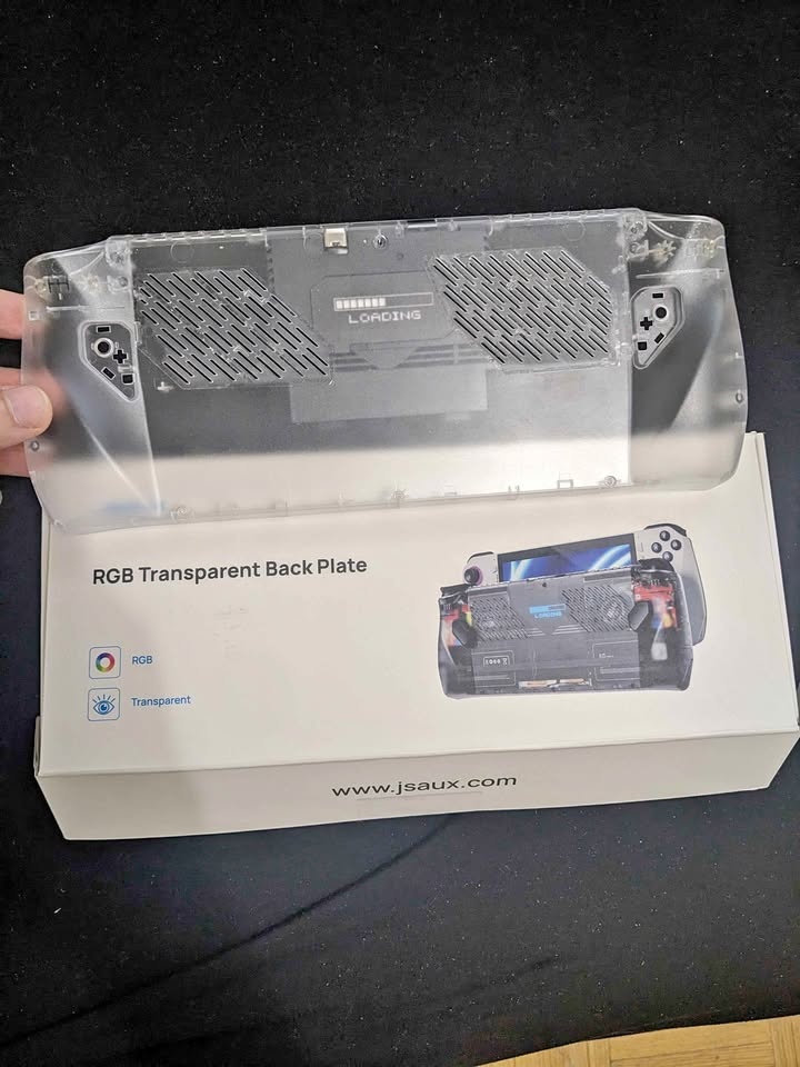Rog ally JSAUX RGB Transparent Back Plate