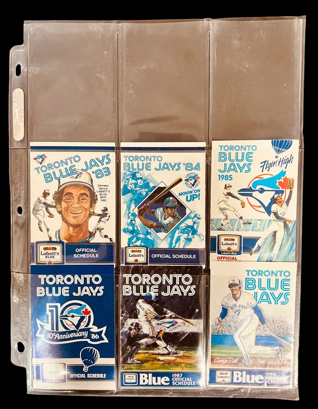Toronto Blue Jays Pocket Schedule Set (1977-2020) - photo 2