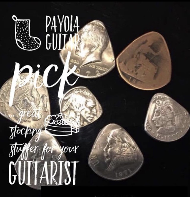 Guitar Picks Made From Coins - photo 2