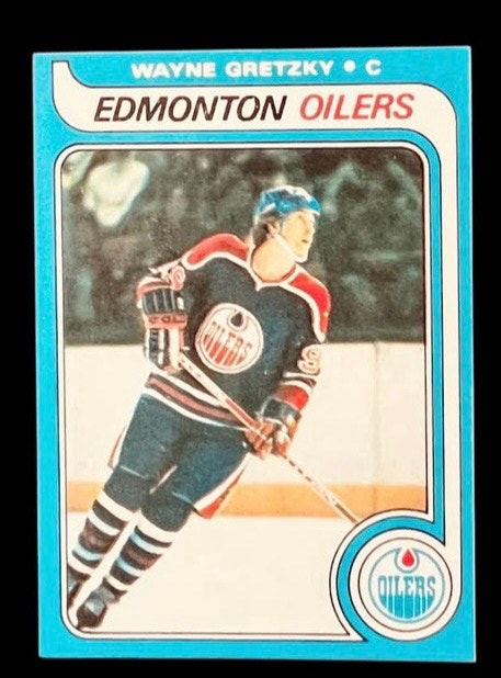 REPRINT Wayne Gretzky Rookie Card