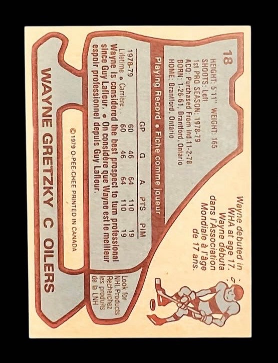 REPRINT Wayne Gretzky Rookie Card - photo 2