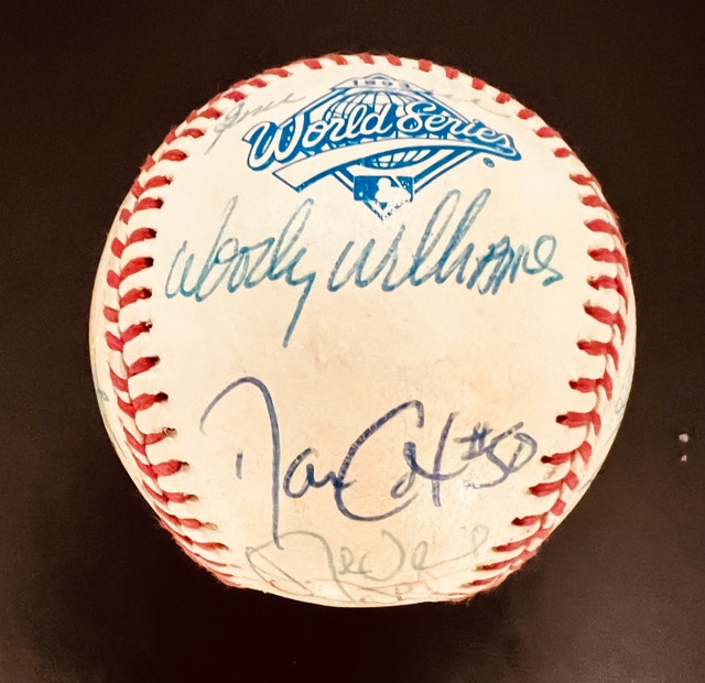 1993 Toronto Blue Jays Autographed World Series Baseball