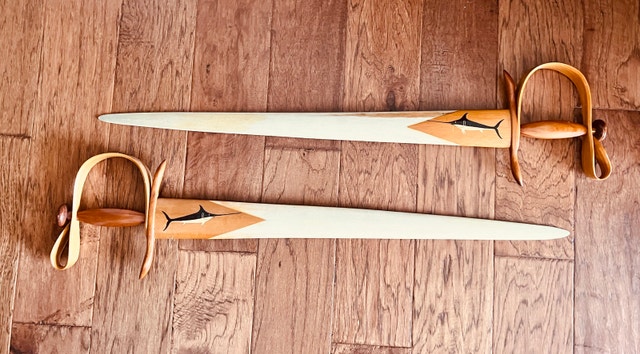 2 Swordfish Bill Swords