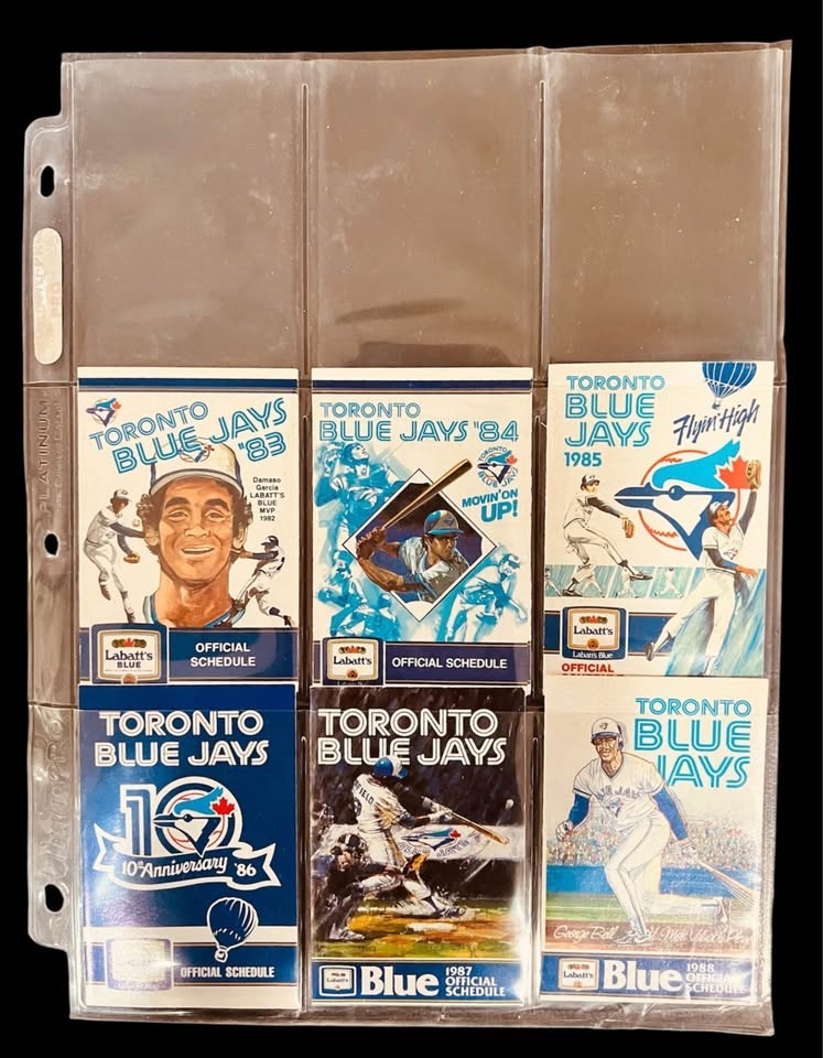 Toronto Blue Jays Pocket Schedule Set (1977-2020) - photo 2