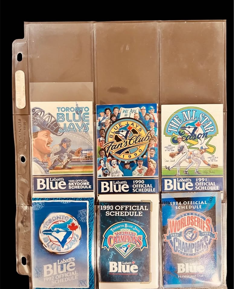 Toronto Blue Jays Pocket Schedule Set (1977-2020) - photo 3