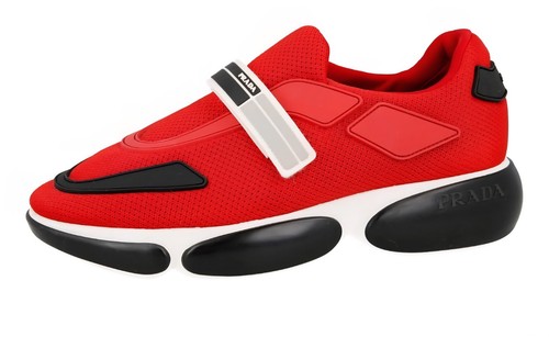 PRADA Sneakers Bike Cloudbust - Red White Black - NEW - US 7 EU - photo 3