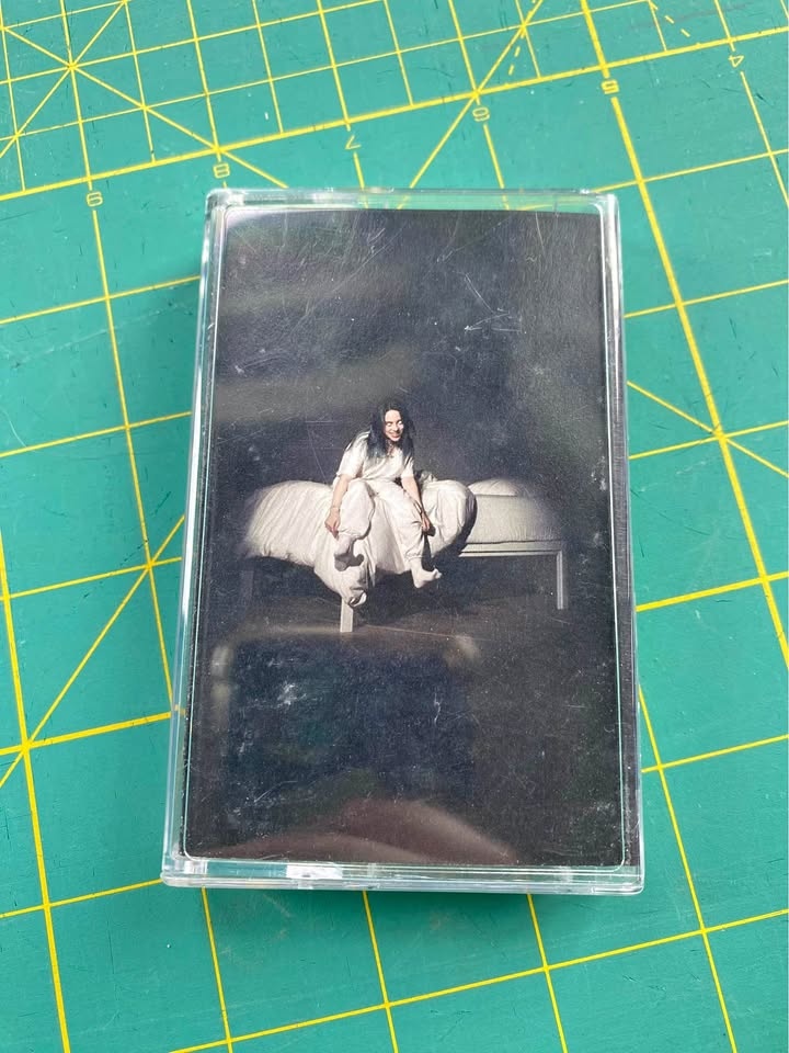 Billie Eilish "When we all fall asleep, where do we go?" Cassett