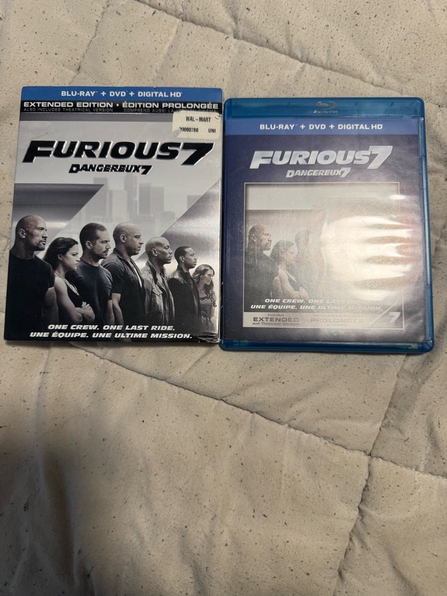 Furious 7 Blu-Ray