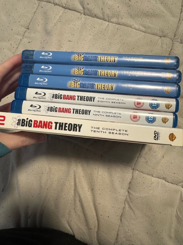 The Big Bang Theory Blu-Ray DVD Seasons 4-10