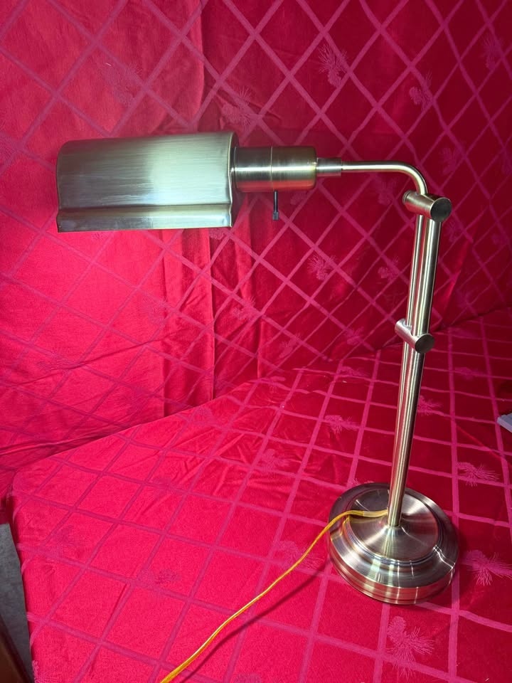 Brass Adjustable Desk Lamp