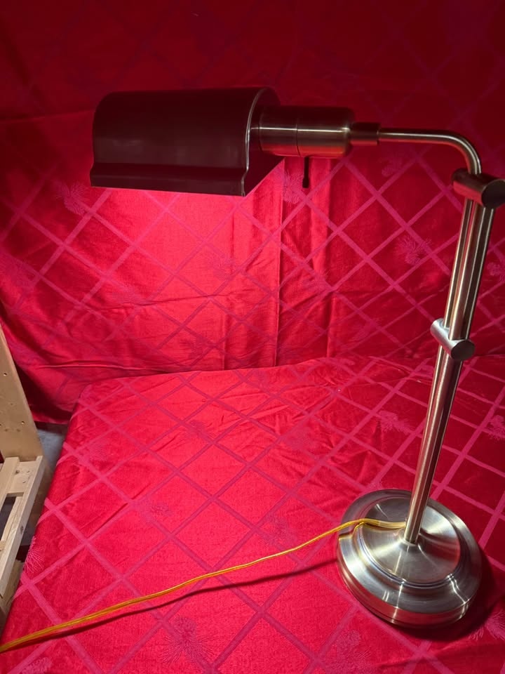 Brass Adjustable Desk Lamp - photo 5