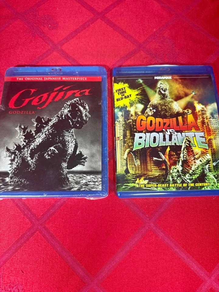 New Godzilla Blu-ray Movies - Gojira & Godzilla vs Biollante Set