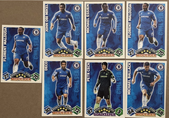Topps Match Attax Cards - Chelsea