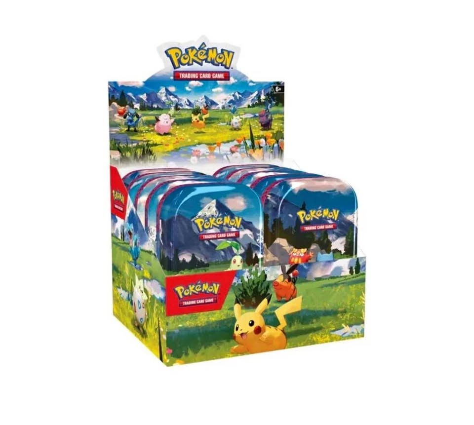 Pokemon TCG Ascended Heroes Mini Tins Display Box