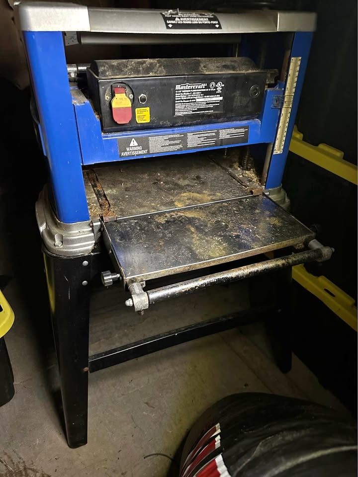 Mastercraft Thickness Planer with Stand (Model 055-6792-8)