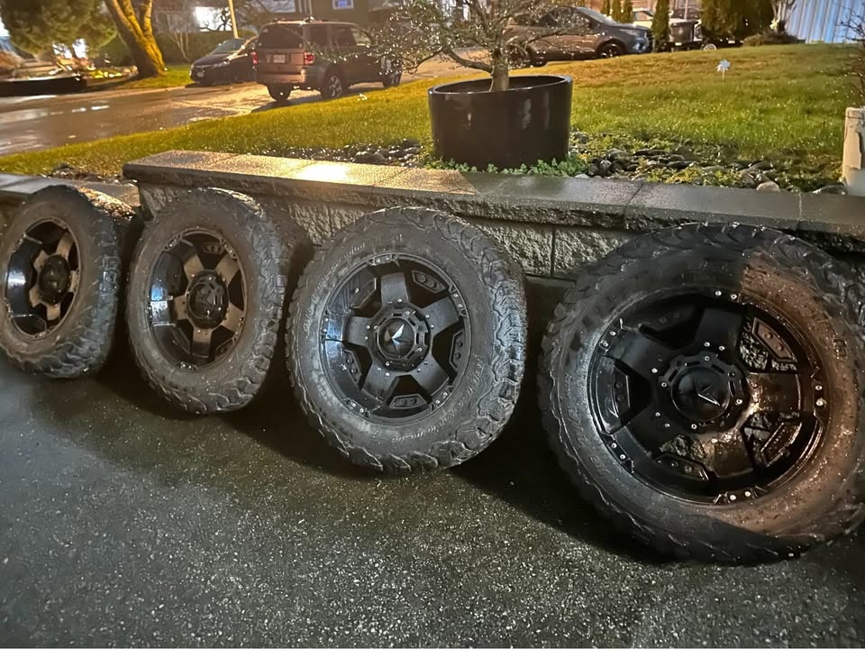 20” Rockstar Rims with BF Goodrich KO2 Tires
