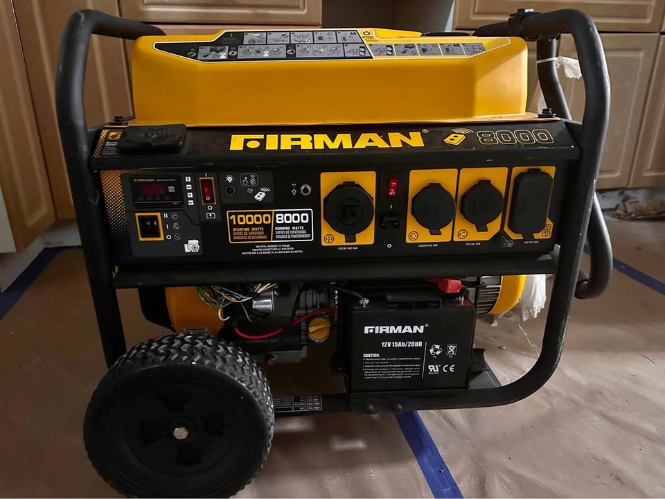 Firman 8000 Watt Generator