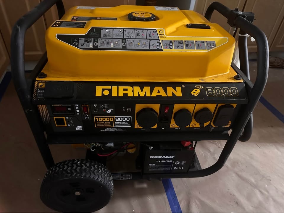Firman 8000 Watt Generator - photo 4