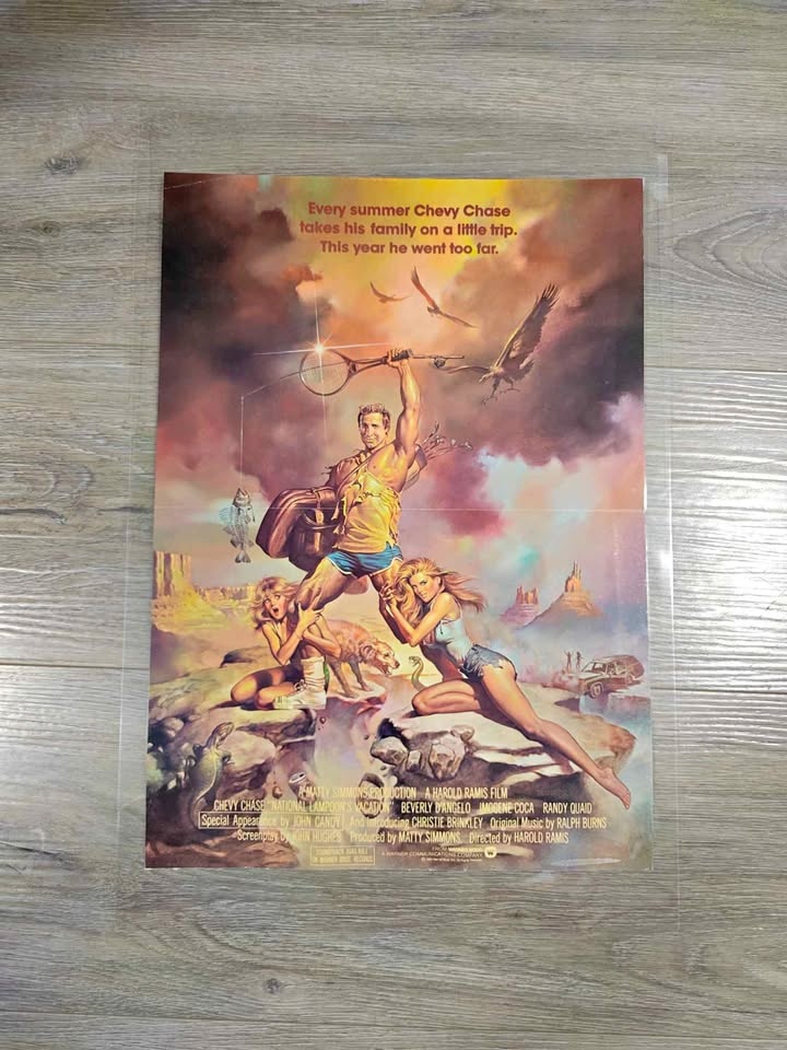 Vintage Rare 1983 National Lampoon's Vacation Movie Poster