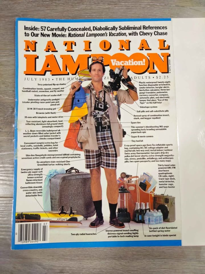 Vintage Rare 1983 National Lampoon's Vacation Movie Poster - photo 3