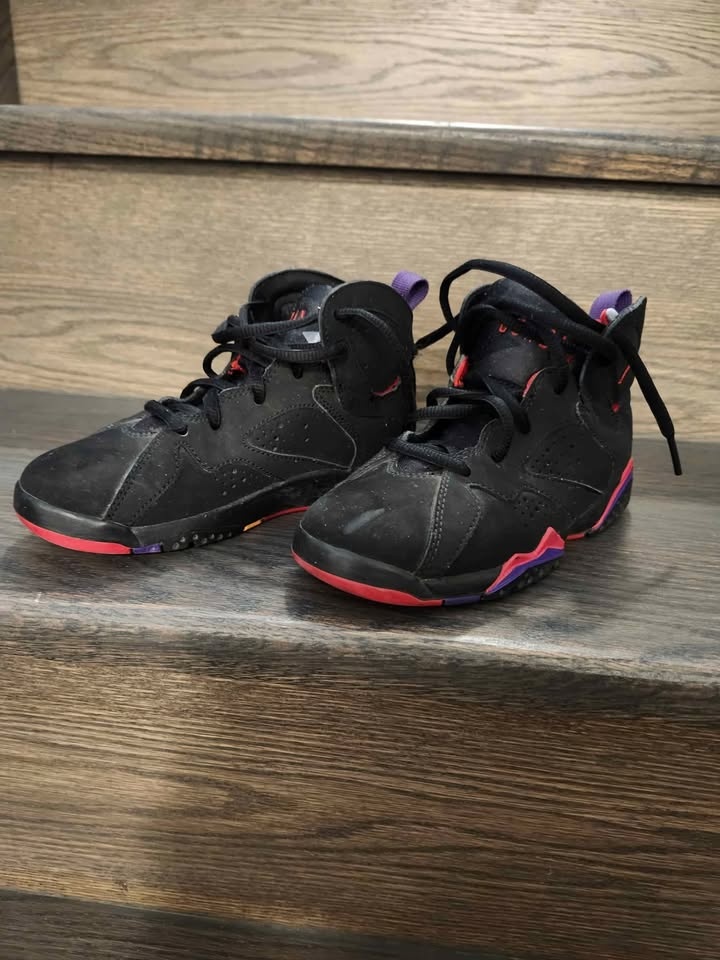 Jordan Retro 7 Raptors - Kids Size 13C