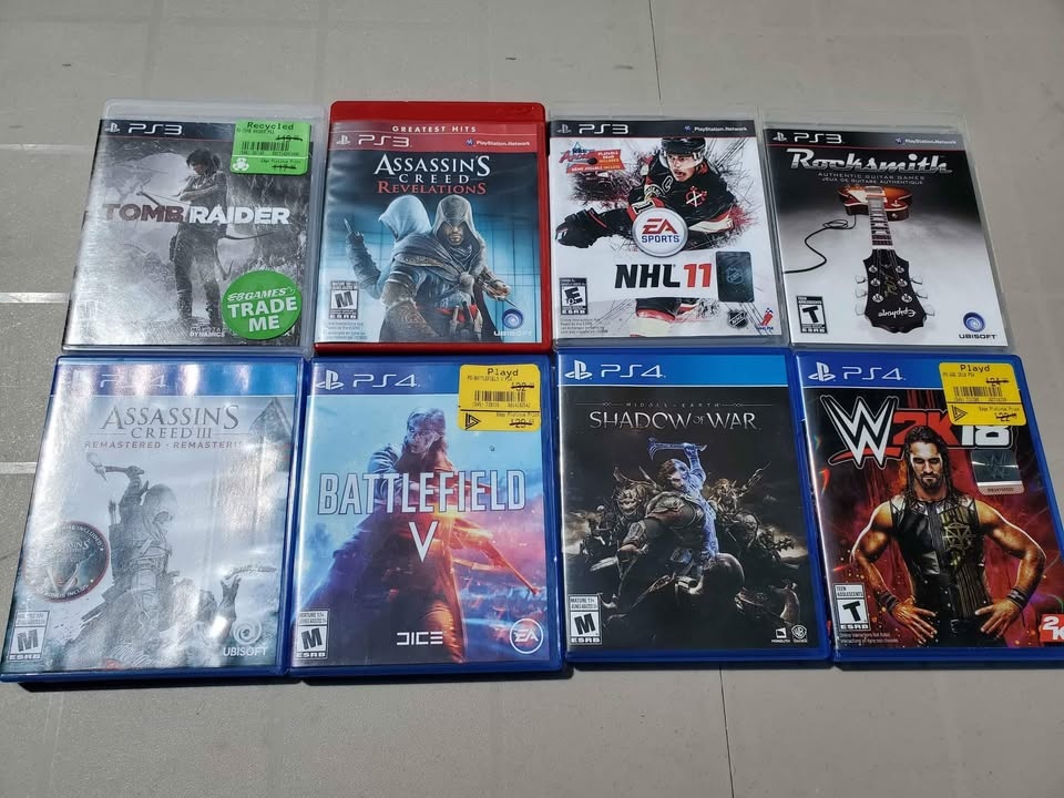 PS4 & PS3 Games