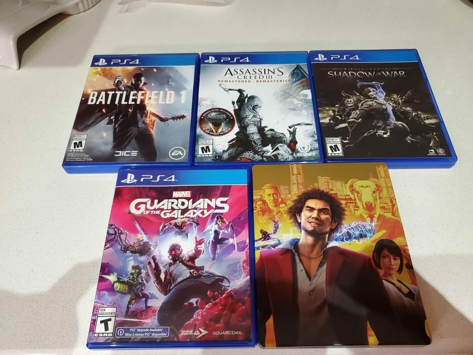 PS4 & PS3 Games - photo 2