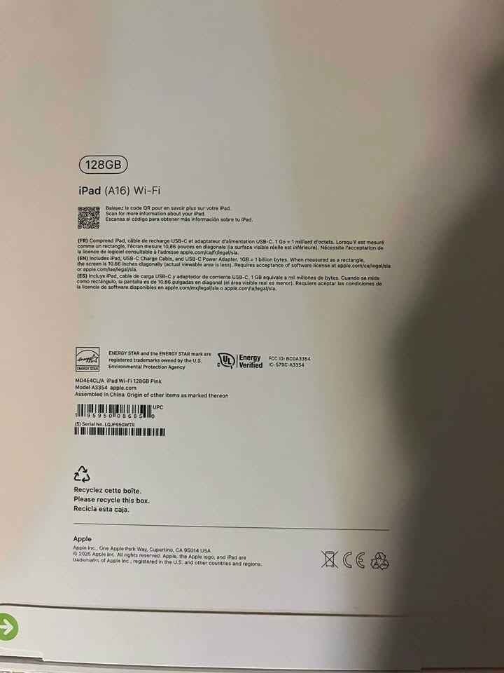 Apple iPad 11 128GB New - photo 2