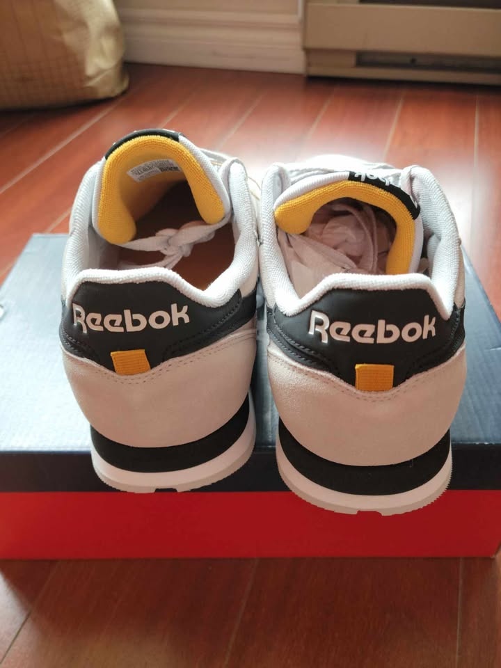 Reebok Classic Leather Shoes - Light Grey/Black - photo 5
