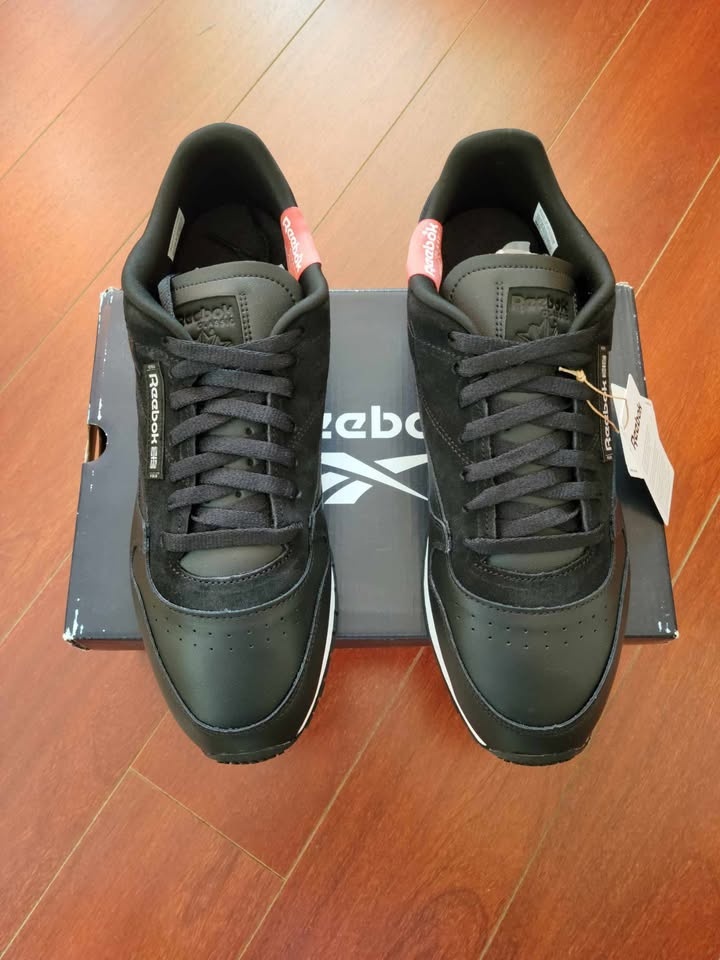 Reebok Classic Leather - Black/Cold Grey - photo 4