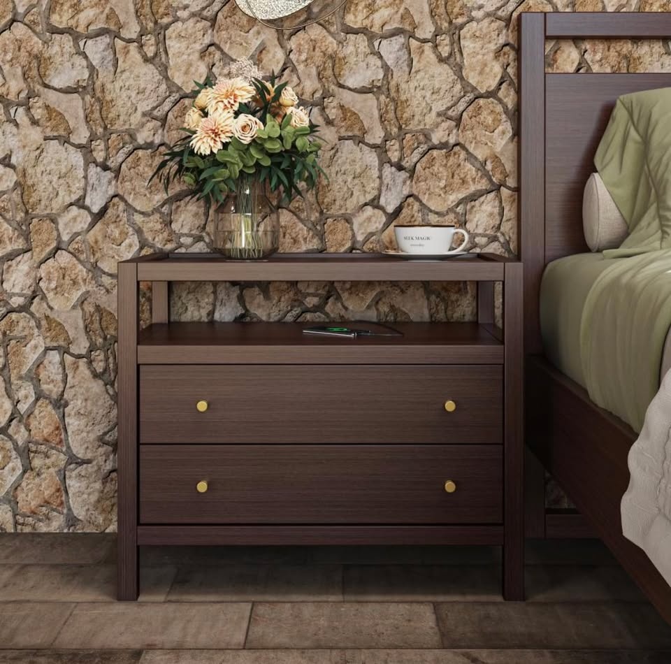 Orig $749‼️MUST GO 3/31‼️CRATE & BARREL KEANE NIGHTSTAND - photo 3