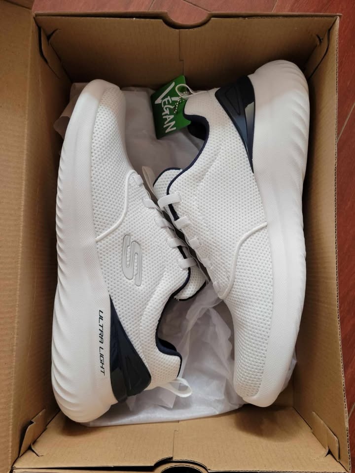 Skechers Men's Bounder 2.0 Howlite - White/Navy - photo 2