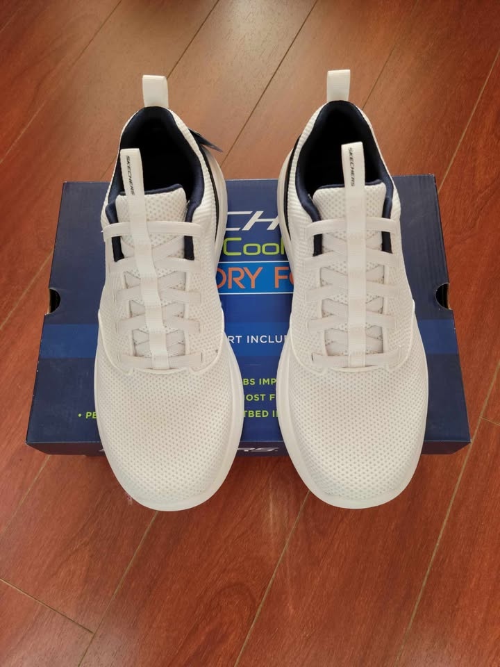 Skechers Men's Bounder 2.0 Howlite - White/Navy - photo 4