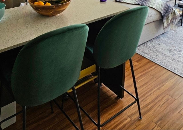 Strucktube Green Bar Stools - Set of 2 - photo 2