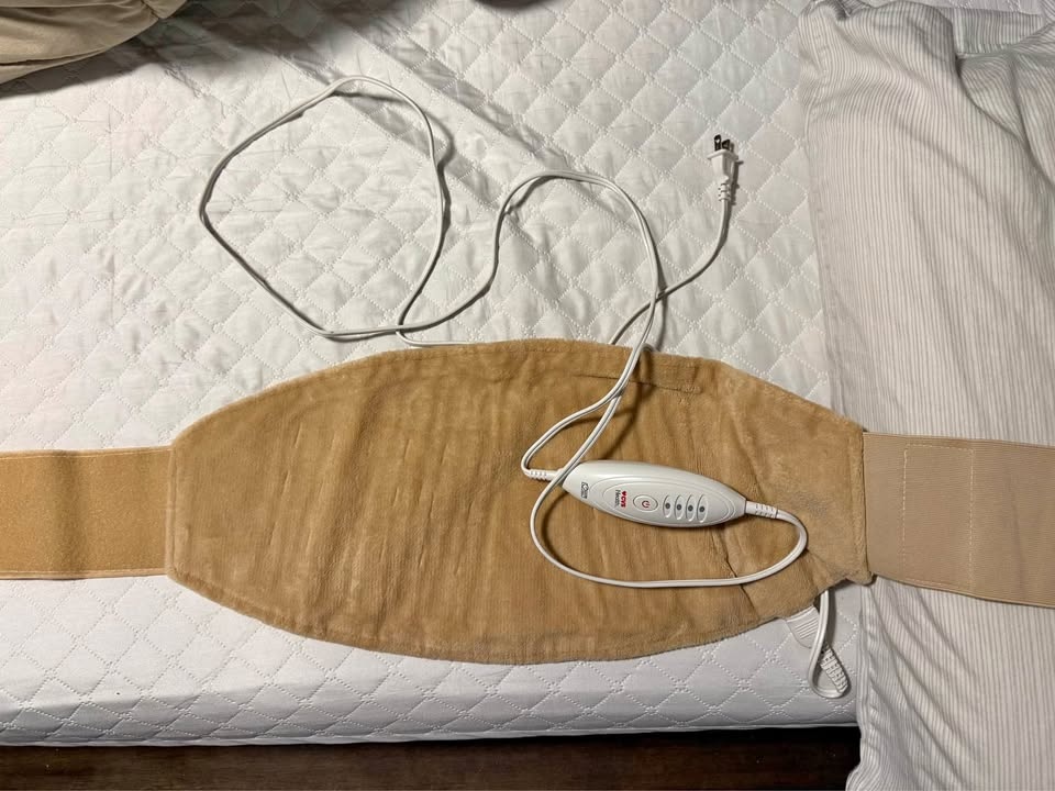 CVS Health Lumbar Wrap Heating Pad