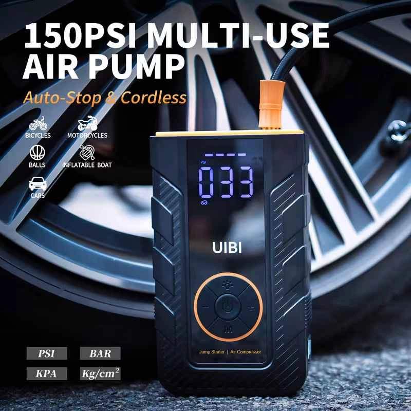 Portable 5000A Car Jump Starter & 150 PSI Tire Inflator - photo 3