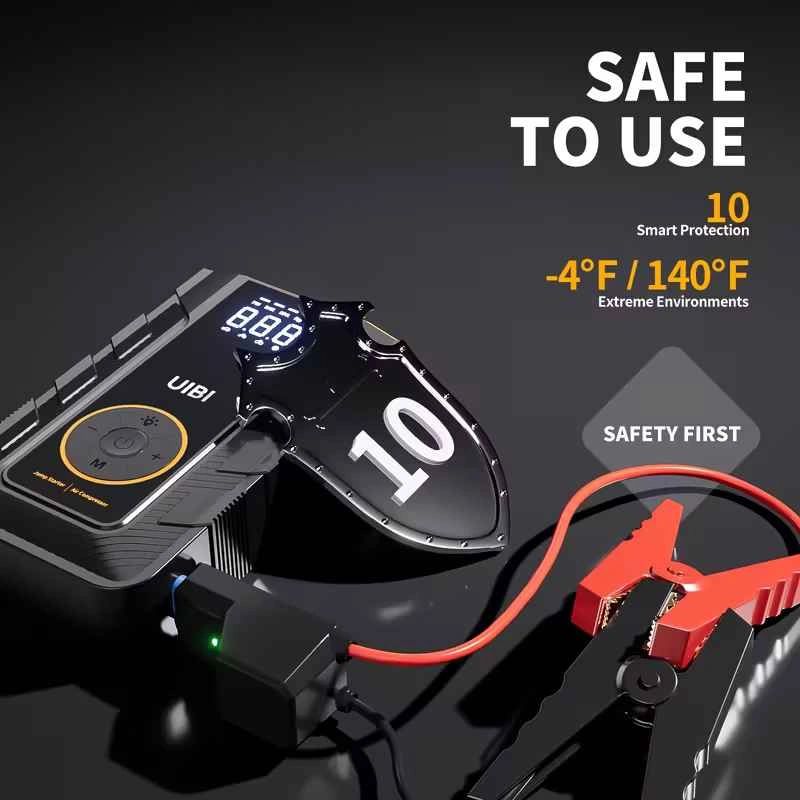 Portable 5000A Car Jump Starter & 150 PSI Tire Inflator - photo 5