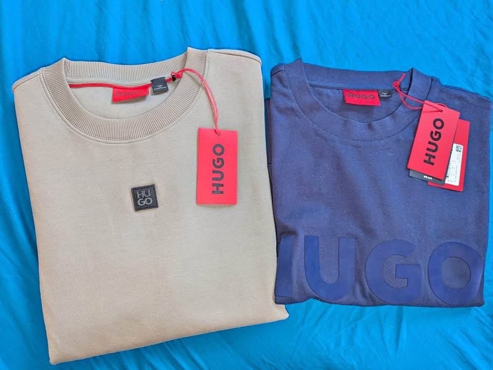 Brand new Hugo Boss Men Sweatshirt and Tshirt - L