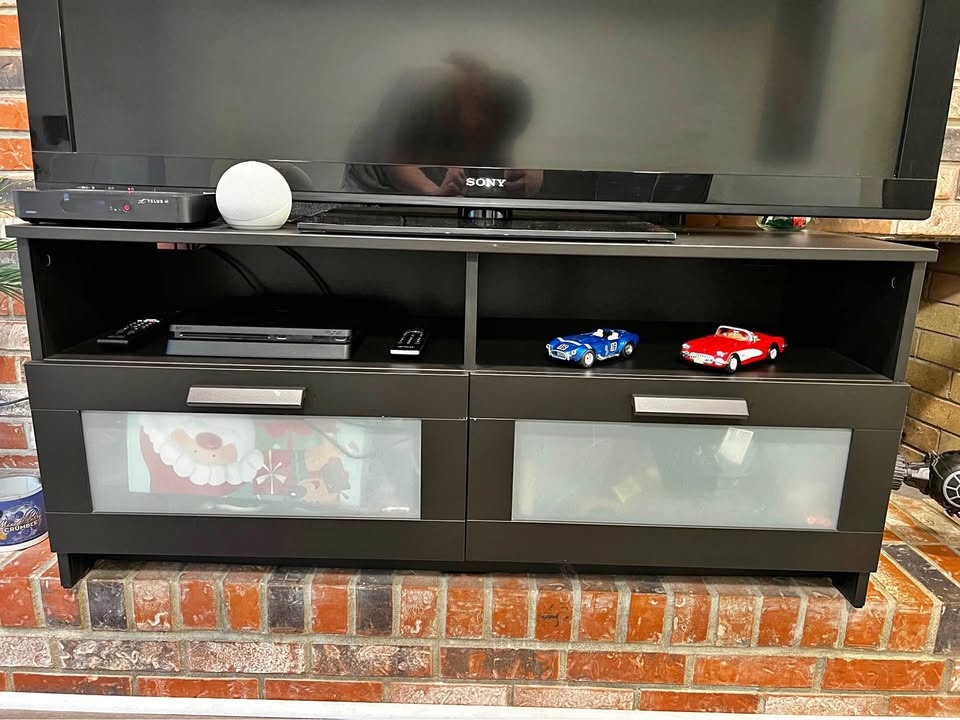 Ikea TV Stand - Black