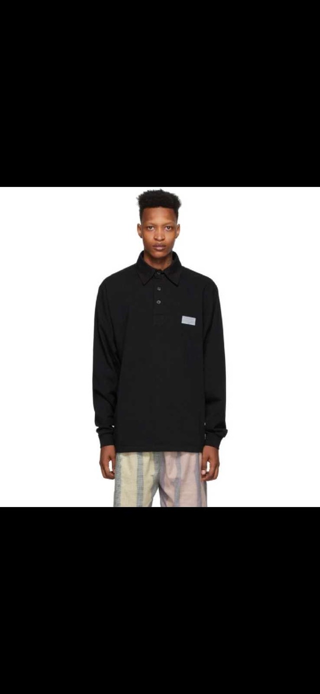 Liam Hodges Black Insignia Polo - Mens Large