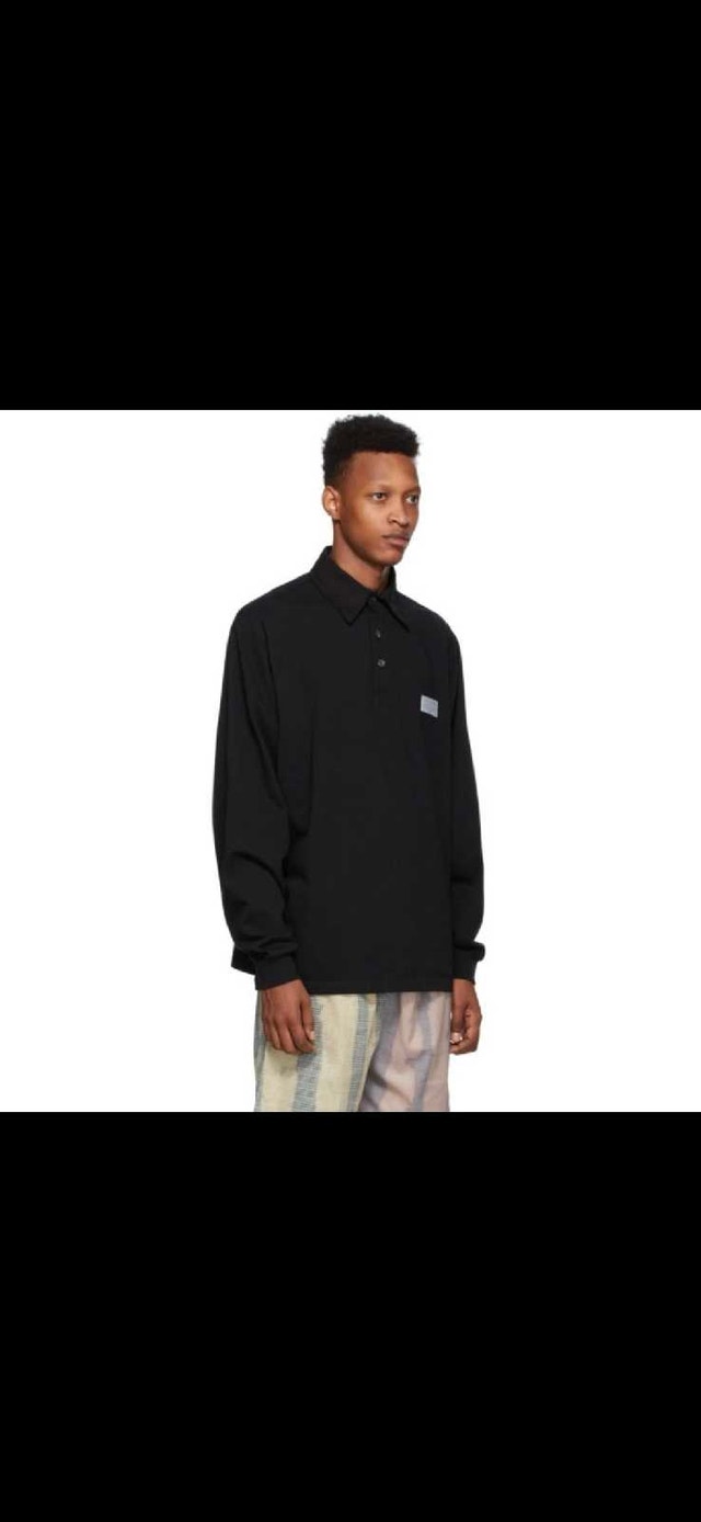 Liam Hodges Black Insignia Polo - Mens Large - photo 2