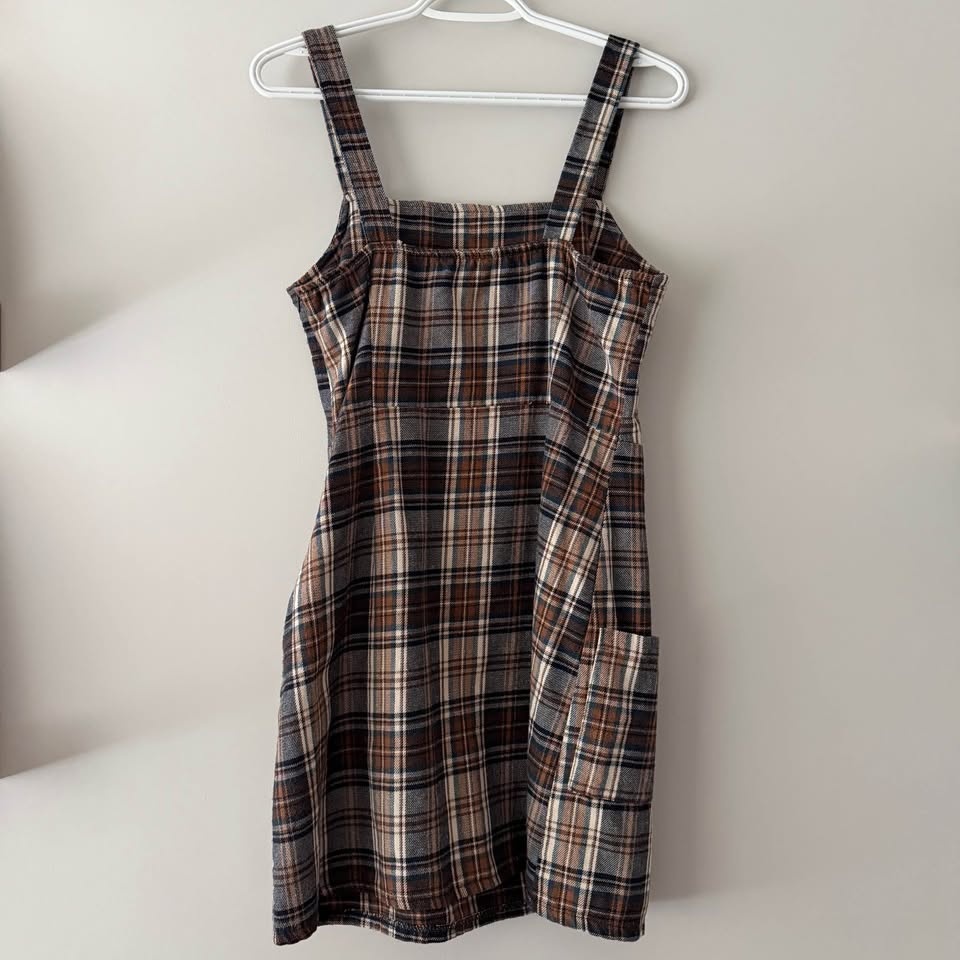 American Eagle Plaid Dress Size Medium - photo 3