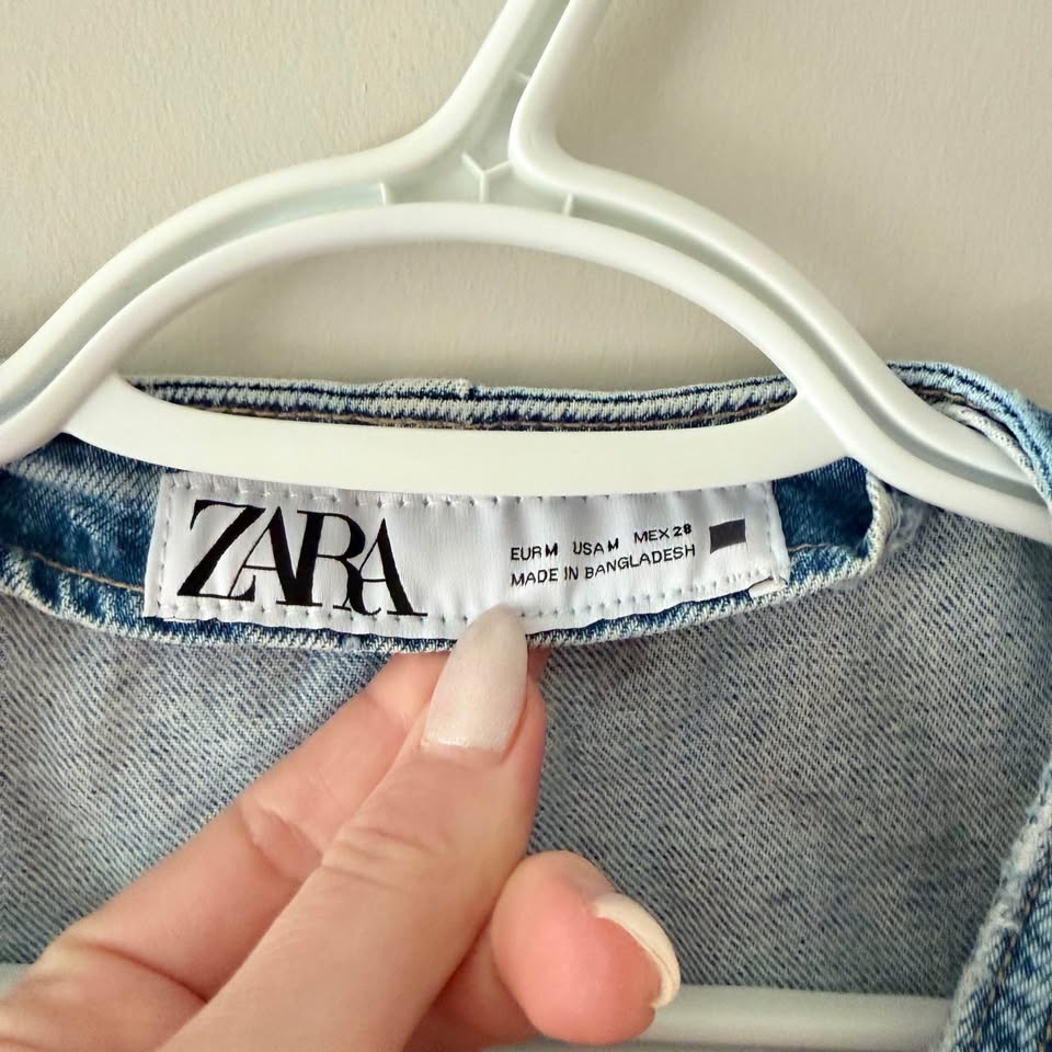 Zara Denim Vest Size Medium - photo 2