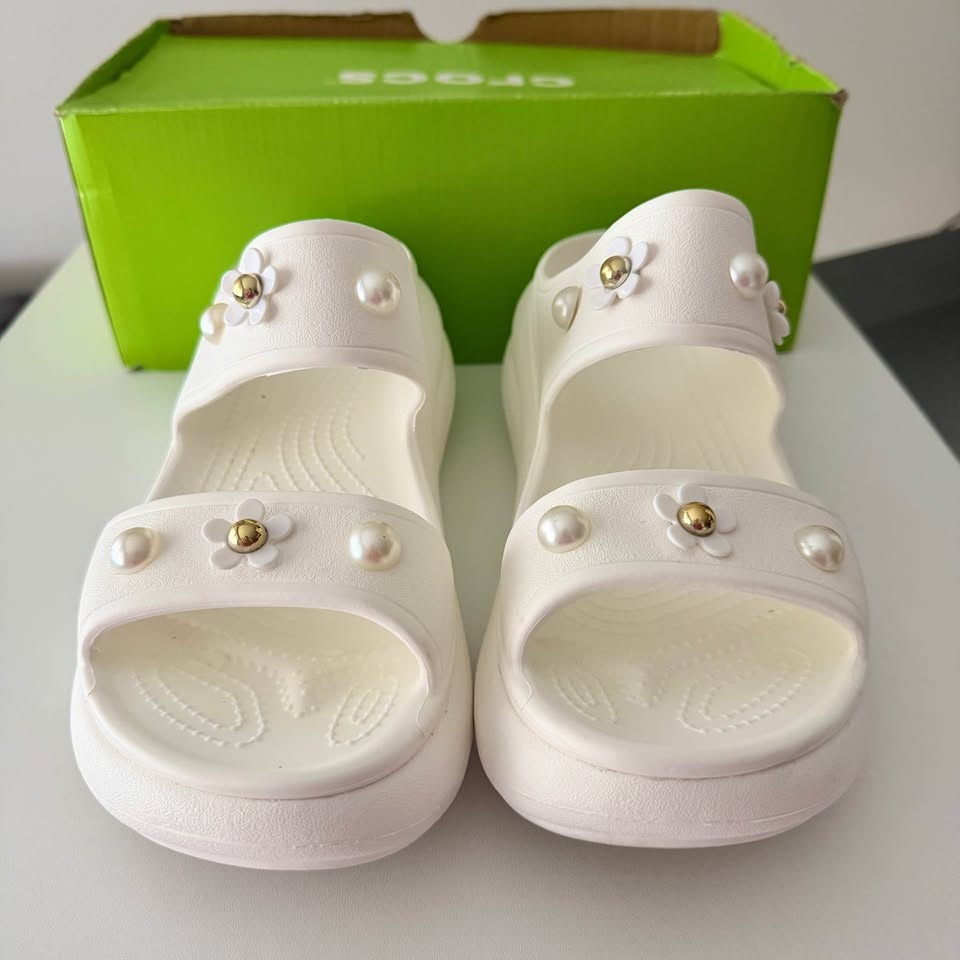 Crocs Crush Sandal White Size 9 - photo 2