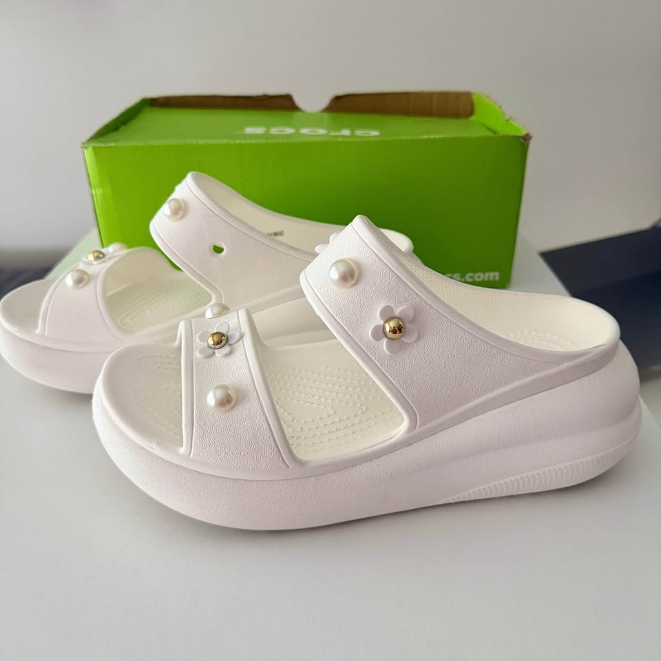 Crocs Crush Sandal White Size 9 - photo 3