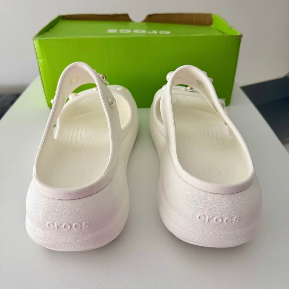 Crocs Crush Sandal White Size 9 - photo 4