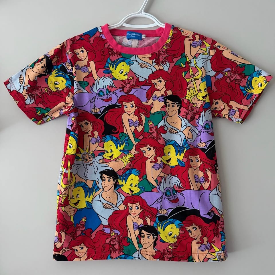 The Little Mermaid Ariel Tokyo Disneyland All Over Print Tshirt - photo 2