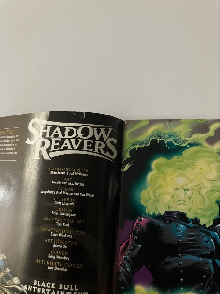 Shadow Reavers Comics #3-4 Pair - photo 2